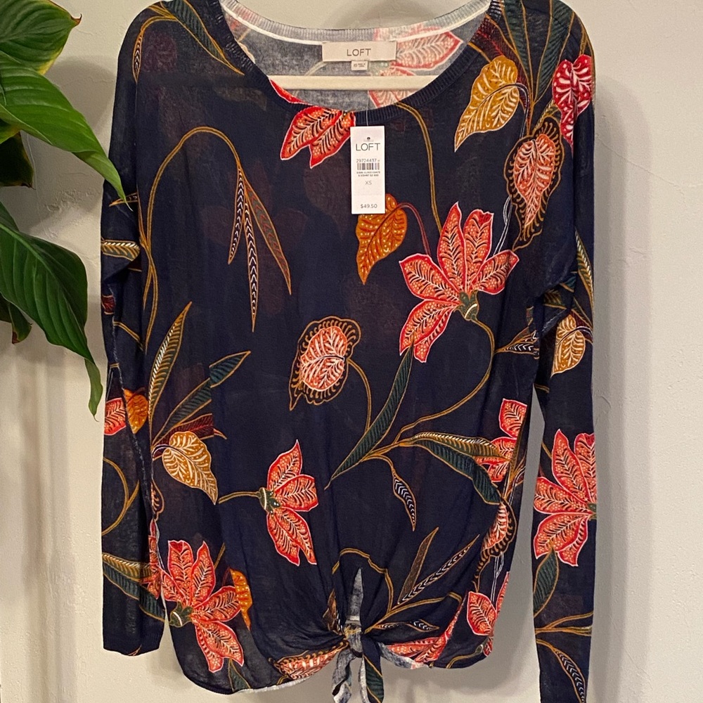 Loft sweater- NWT XS